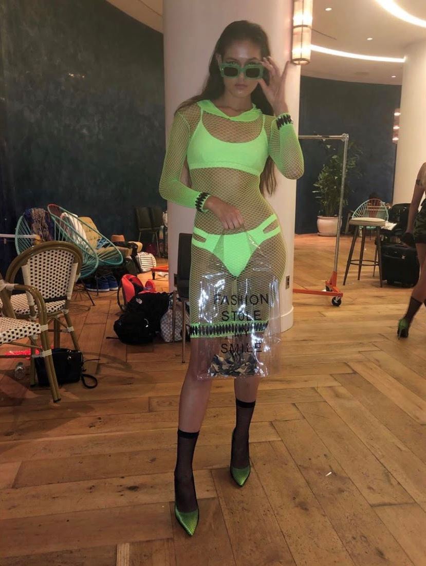 Sample Sale Transparent PVC Tote - Contento London