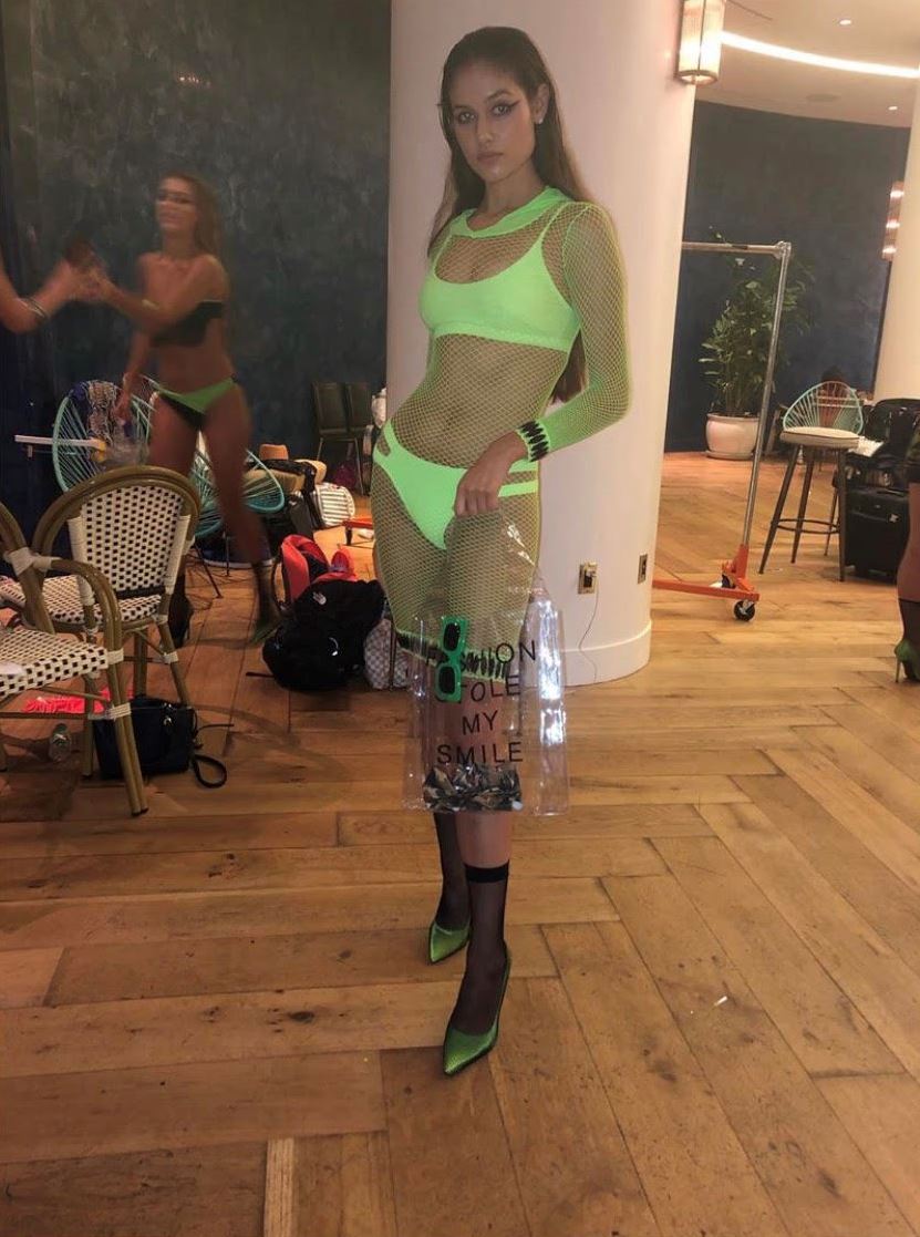 Sample Sale Transparent PVC Tote - Contento London