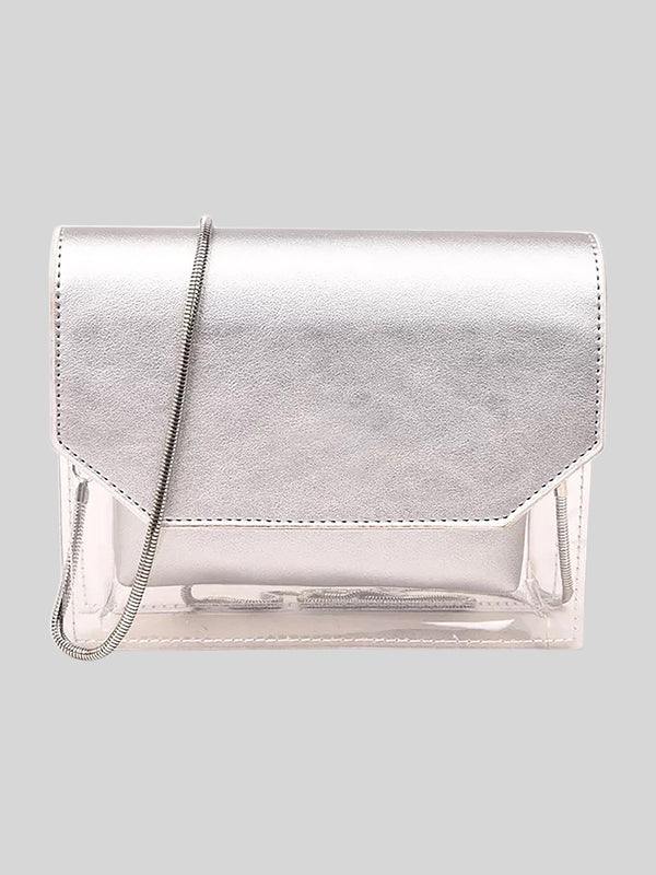 Semi Transparent Shoulder Bag - Contento London