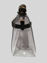 Sample Sale Virgo Transparent PVC Bag - Contento London