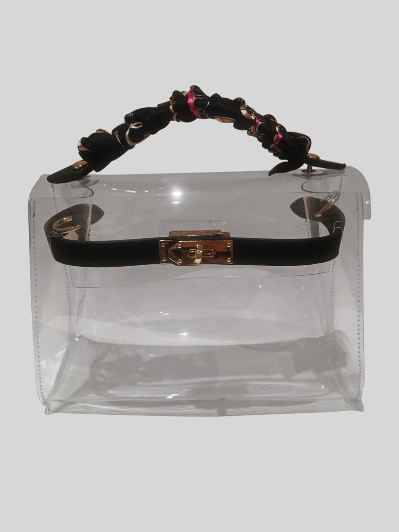 Personalise Virgo Transparent PVC Bag - Contento London