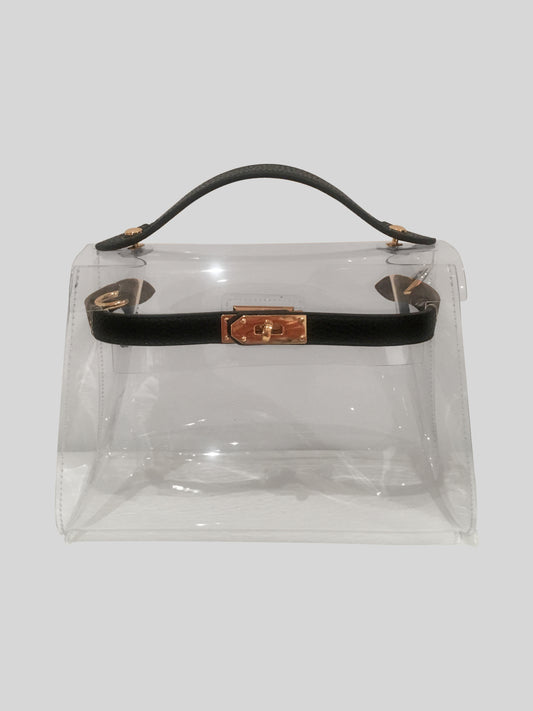 Personalise Virgo Transparent PVC Bag - Contento London