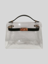 Personalise Virgo Transparent PVC Bag - Contento London