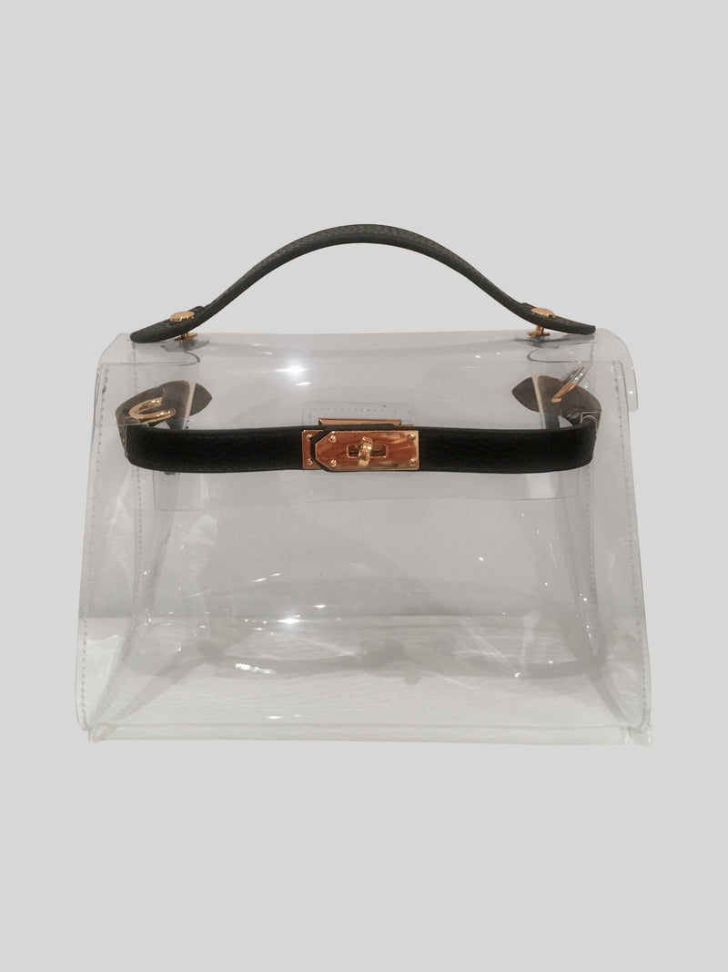 Personalise Virgo Transparent PVC Bag - Contento London