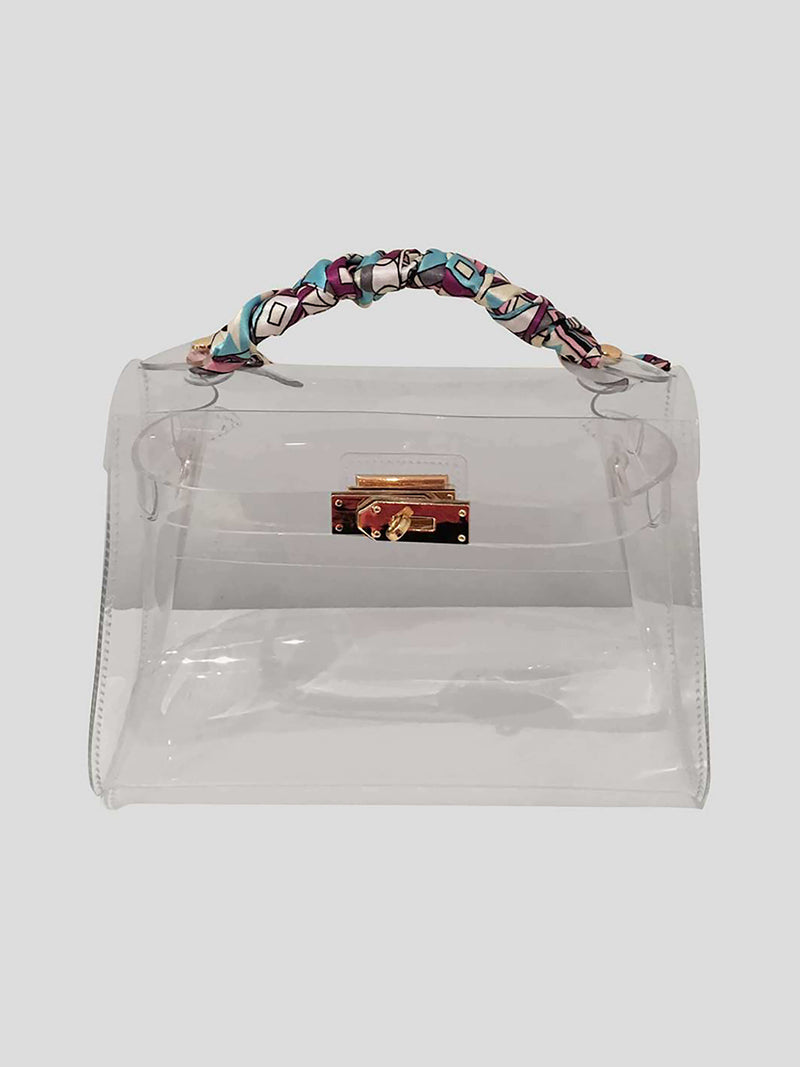 Sample Sale Leo Transparent Bag - Contento London